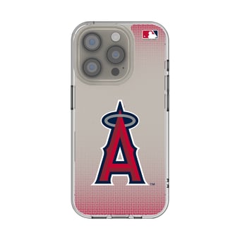 Los Angeles Angels Linen Logo iPhone Clear Case