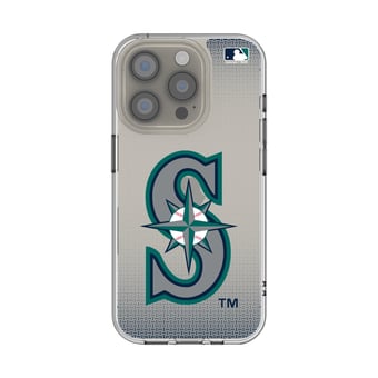 Seattle Mariners Linen Logo iPhone Clear Case