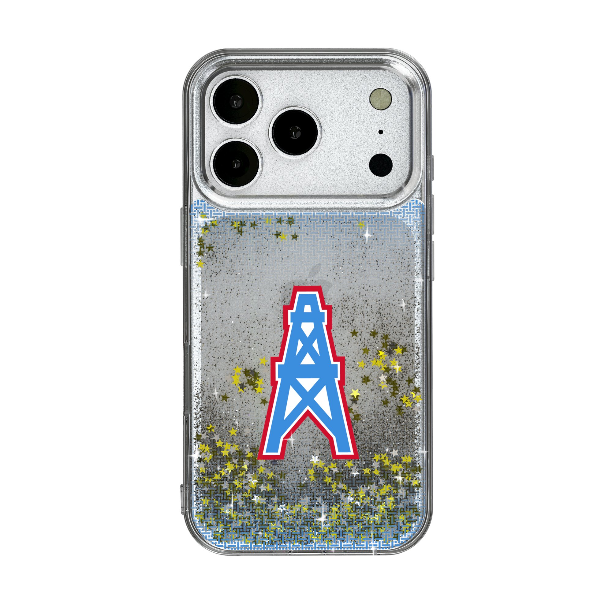 Houston Oilers Linen Logo iPhone Glitter Case Houston Oilers Linen Logo iPhone Glitter Case