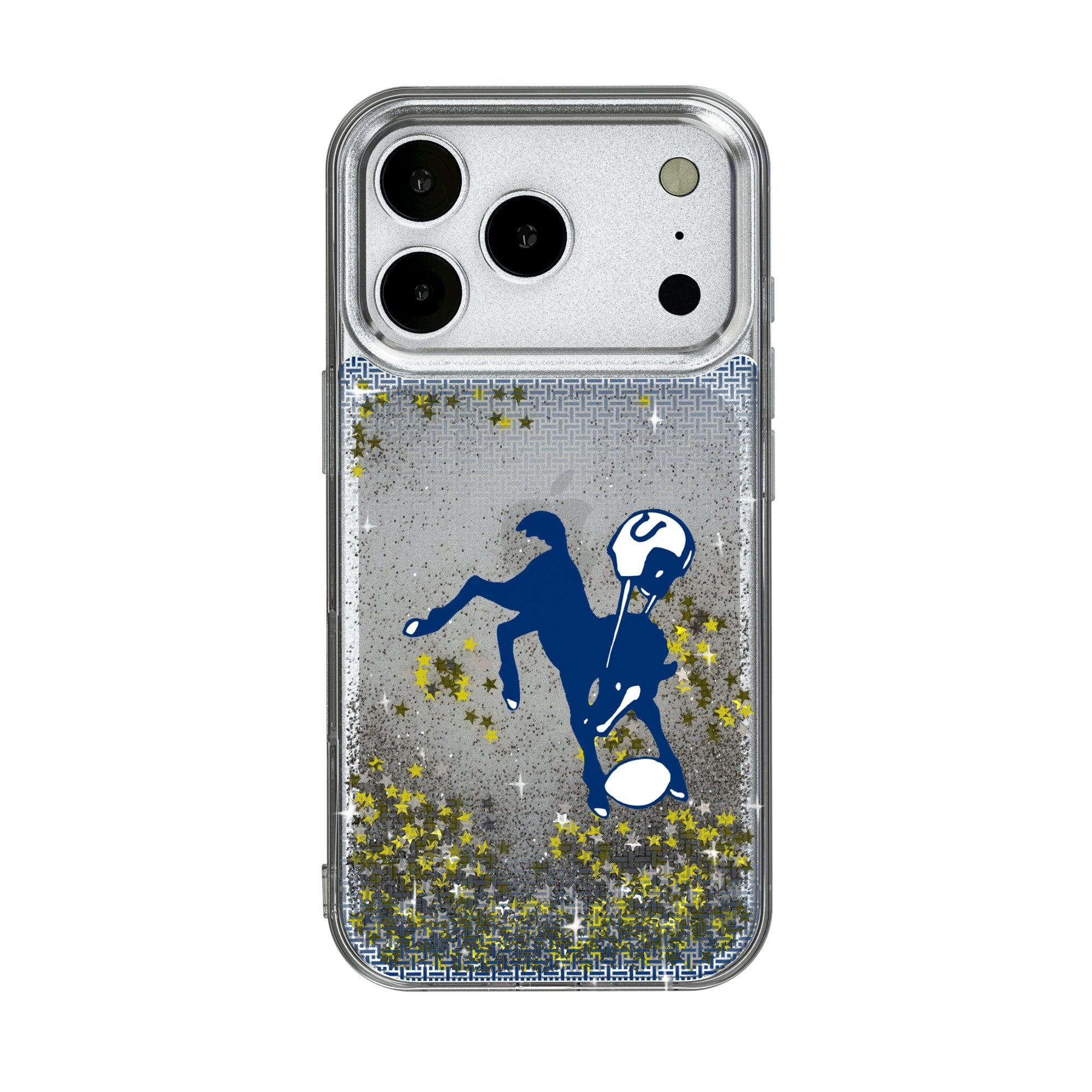 Baltimore Colts Linen Logo iPhone Glitter Case