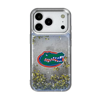 Florida Gators Linen Logo iPhone Glitter Case