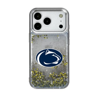 Penn State Nittany Lions Linen Logo iPhone Glitter Case