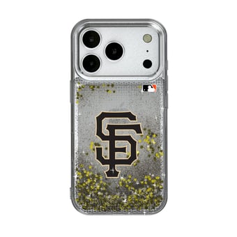 San Francisco Giants Linen Logo iPhone Glitter Case