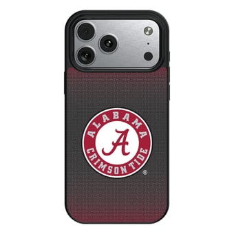 Alabama Crimson Tide Linen Logo iPhone Magnetic Bump Case