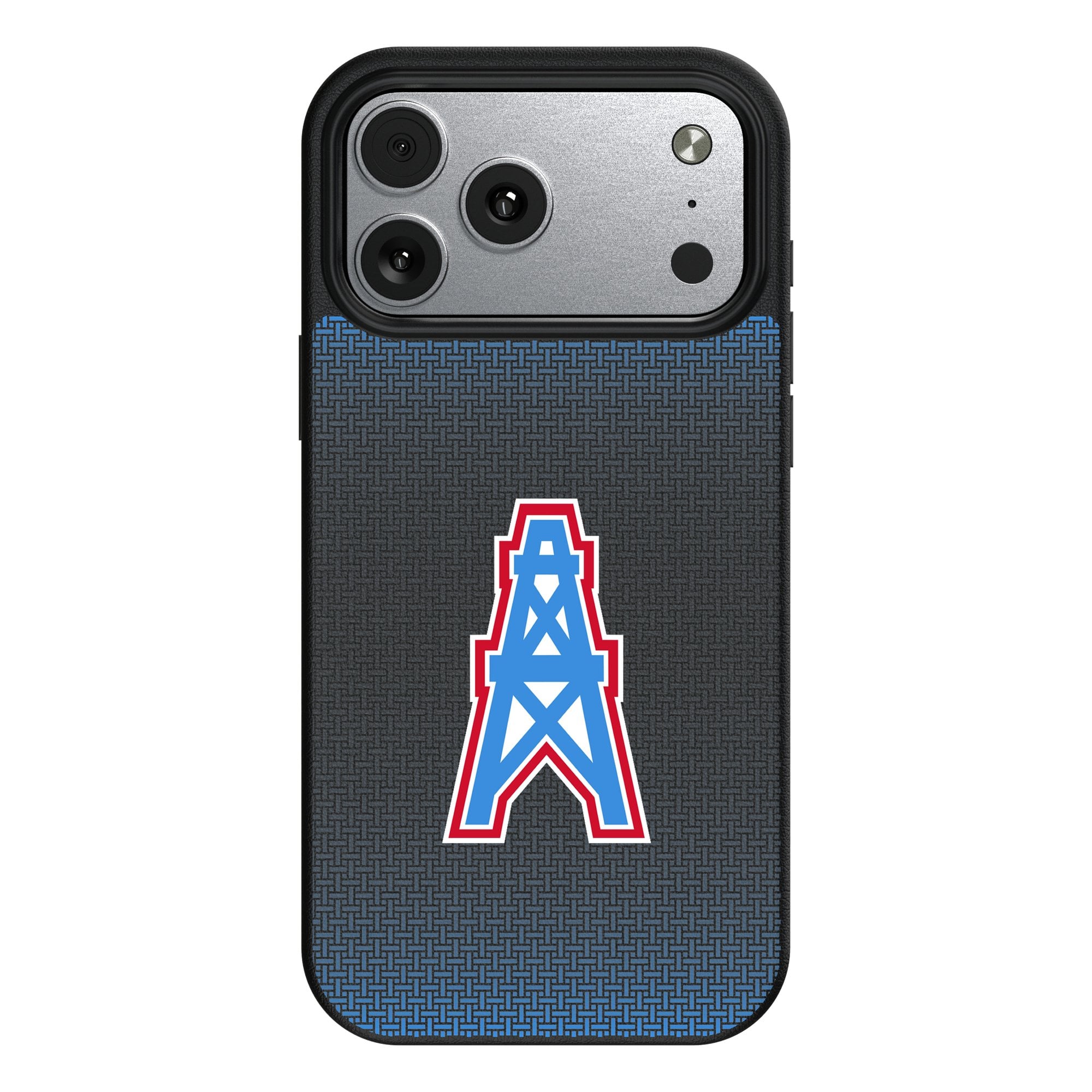 Houston Oilers Linen Logo iPhone Magnetic Bump Case