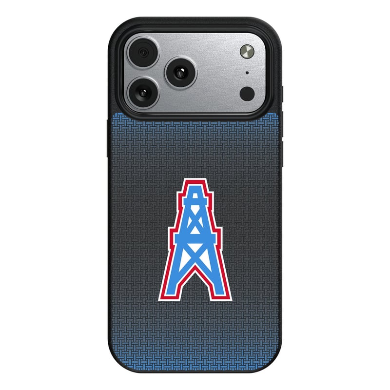 Houston Oilers Linen Logo iPhone Magnetic Bump Case
