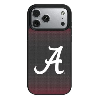 Alabama Crimson Tide Linen Logo iPhone Magnetic Bump Case