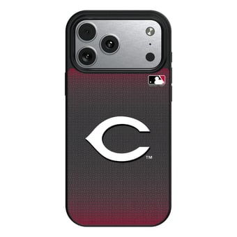 Cincinnati Reds Linen Logo iPhone Magnetic Bump Case