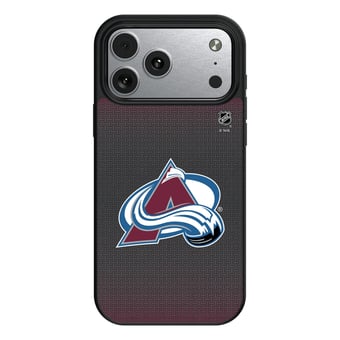 Colorado Avalanche Linen Logo iPhone Magnetic Bump Case