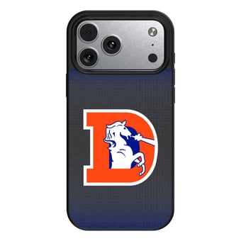 Denver Broncos Linen Logo iPhone Magnetic Bump Case