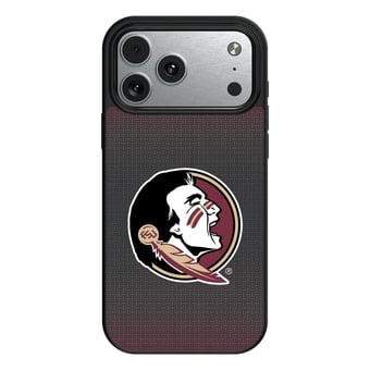 Florida State Seminoles Linen Logo iPhone Magnetic Bump Case