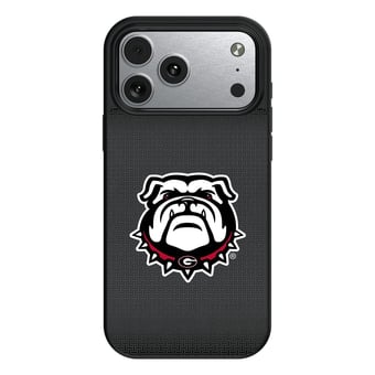 Georgia Bulldogs Linen Logo iPhone Magnetic Bump Case