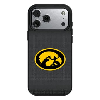 Iowa Hawkeyes Linen Logo iPhone Magnetic Bump Case