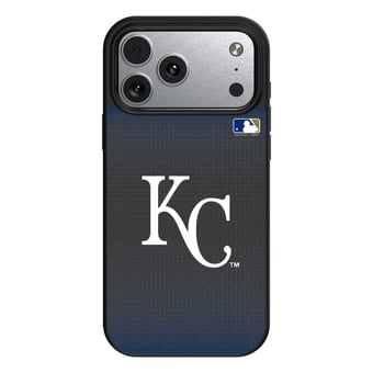 Kansas City Royals Linen Logo iPhone Magnetic Bump Case