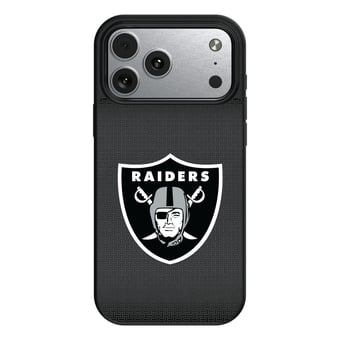 Las Vegas Raiders Linen Logo iPhone Magnetic Bump Case