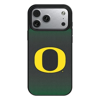 Oregon Ducks Linen Logo iPhone Magnetic Bump Case