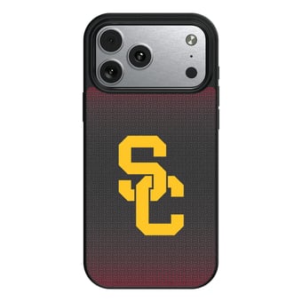 USC Trojans Linen Logo iPhone Magnetic Bump Case