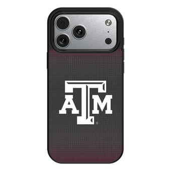 Texas A&M Aggies Linen Logo iPhone Magnetic Bump Case