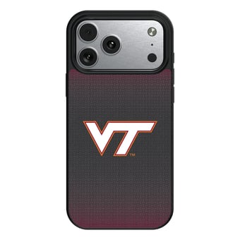 Virginia Tech Hokies Linen Logo iPhone Magnetic Bump Case