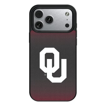 Oklahoma Sooners Linen Logo iPhone Magnetic Bump Case