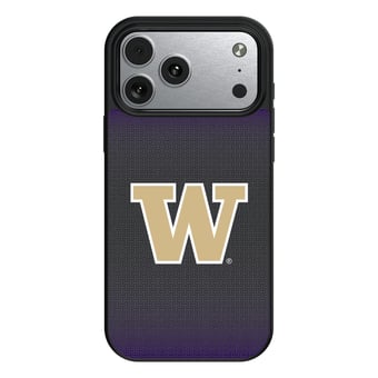 Washington Huskies Linen Logo iPhone Magnetic Bump Case