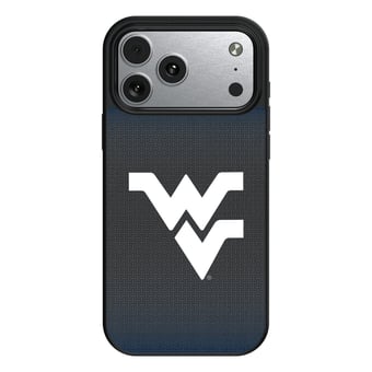 West Virginia Mountaineers Linen Logo iPhone Magnetic Bump Case