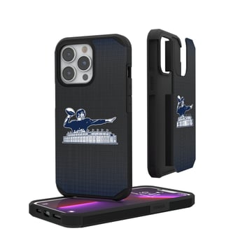 New York Giants Linen Logo iPhone Rugged Case