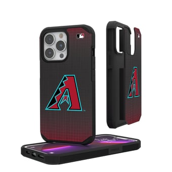 Arizona Diamondbacks Linen Logo iPhone Rugged Case