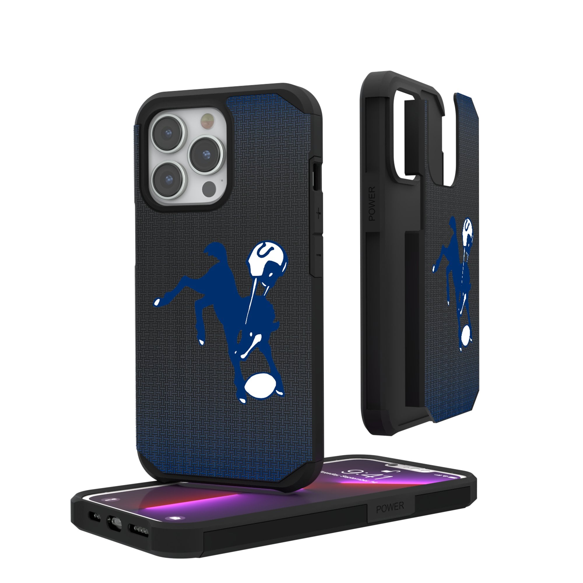 Baltimore Colts Linen Logo iPhone Rugged Case