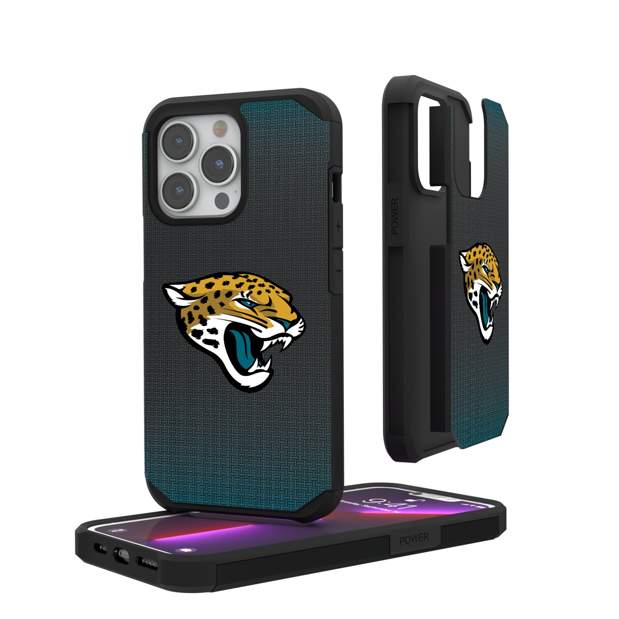 Jacksonville Jaguars Linen Logo iPhone Rugged Case Jacksonville Jaguars Linen Logo iPhone Rugged Case