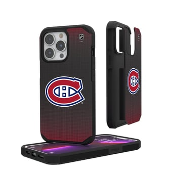 Montreal Canadiens Linen Logo iPhone Rugged Case