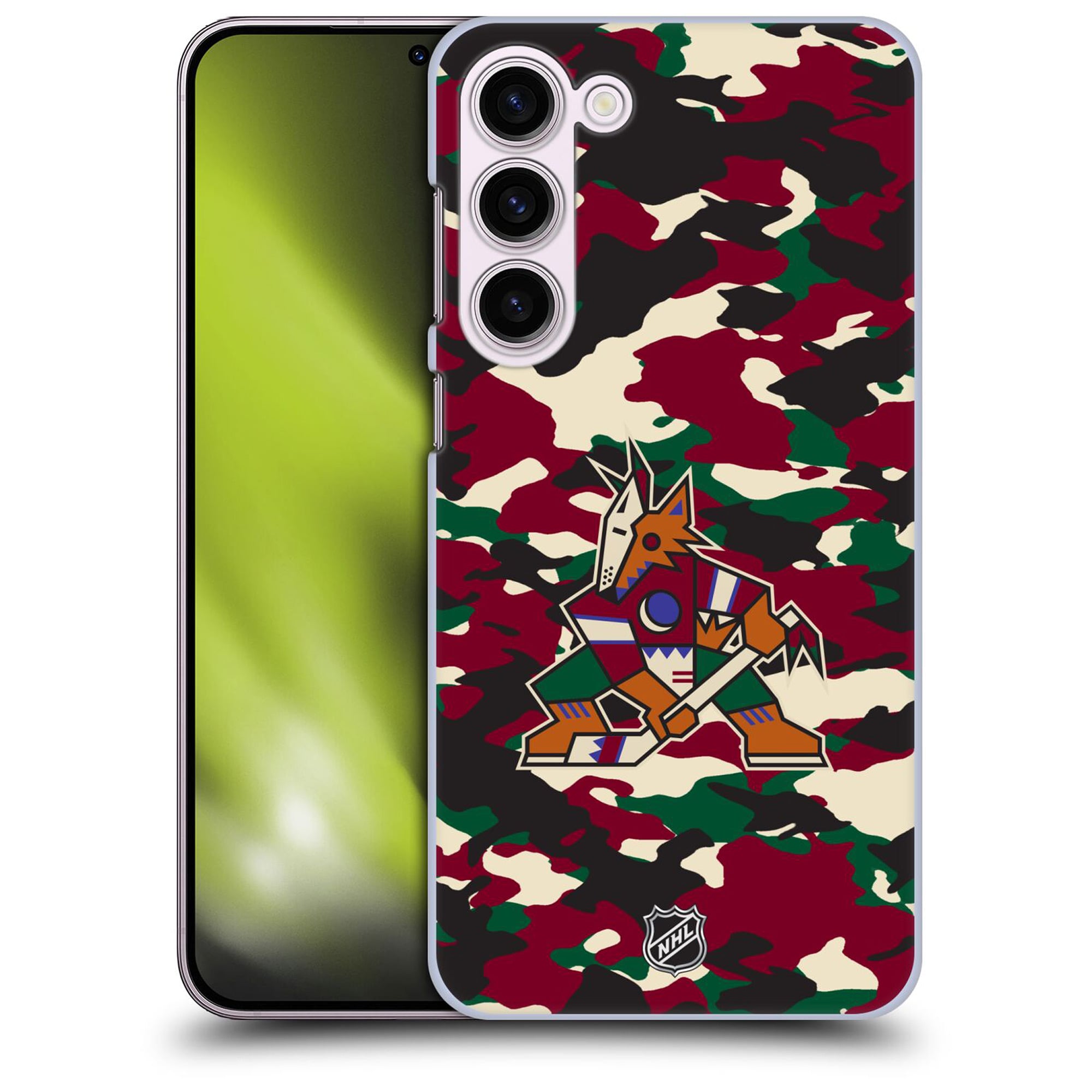 Arizona Coyotes NHL Camouflage Graphic Phone Case - Samsung