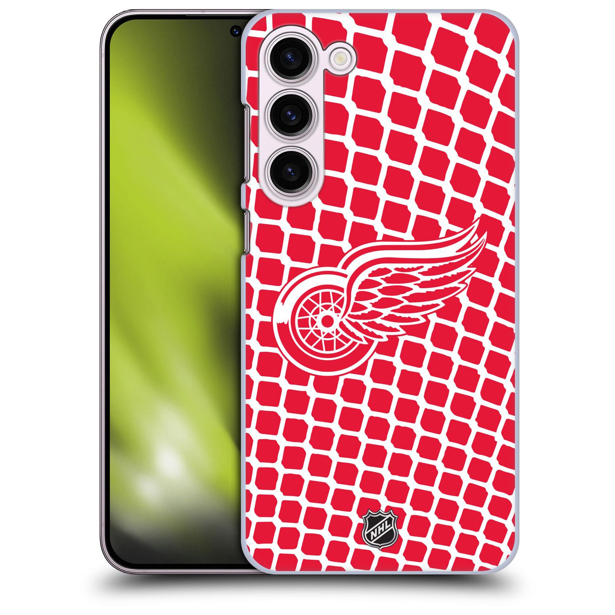 Detroit Red Wings NHL Net Pattern Graphic Phone Case - Samsung