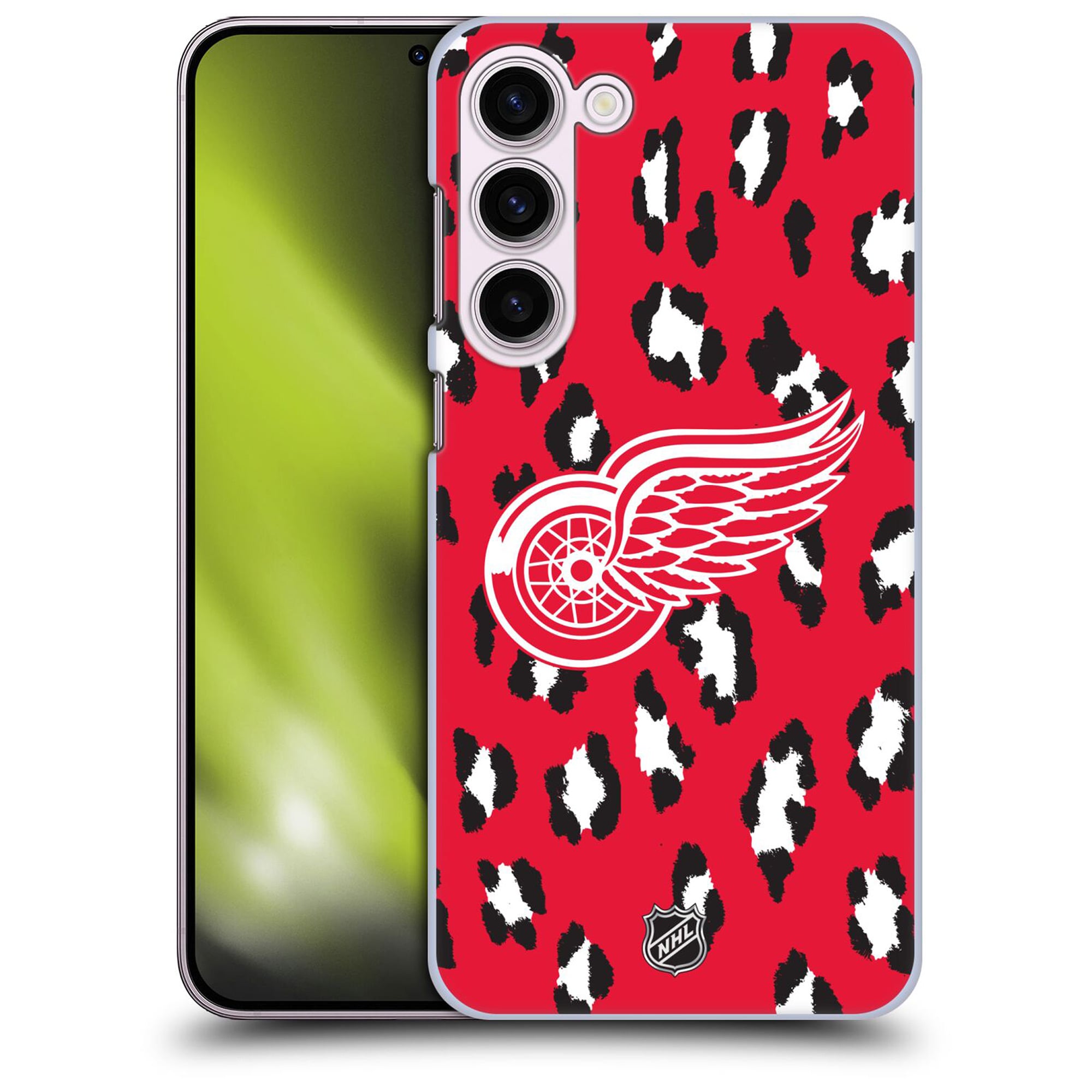 Detroit Red Wings NHL Leopard Graphic Phone Case - Samsung
