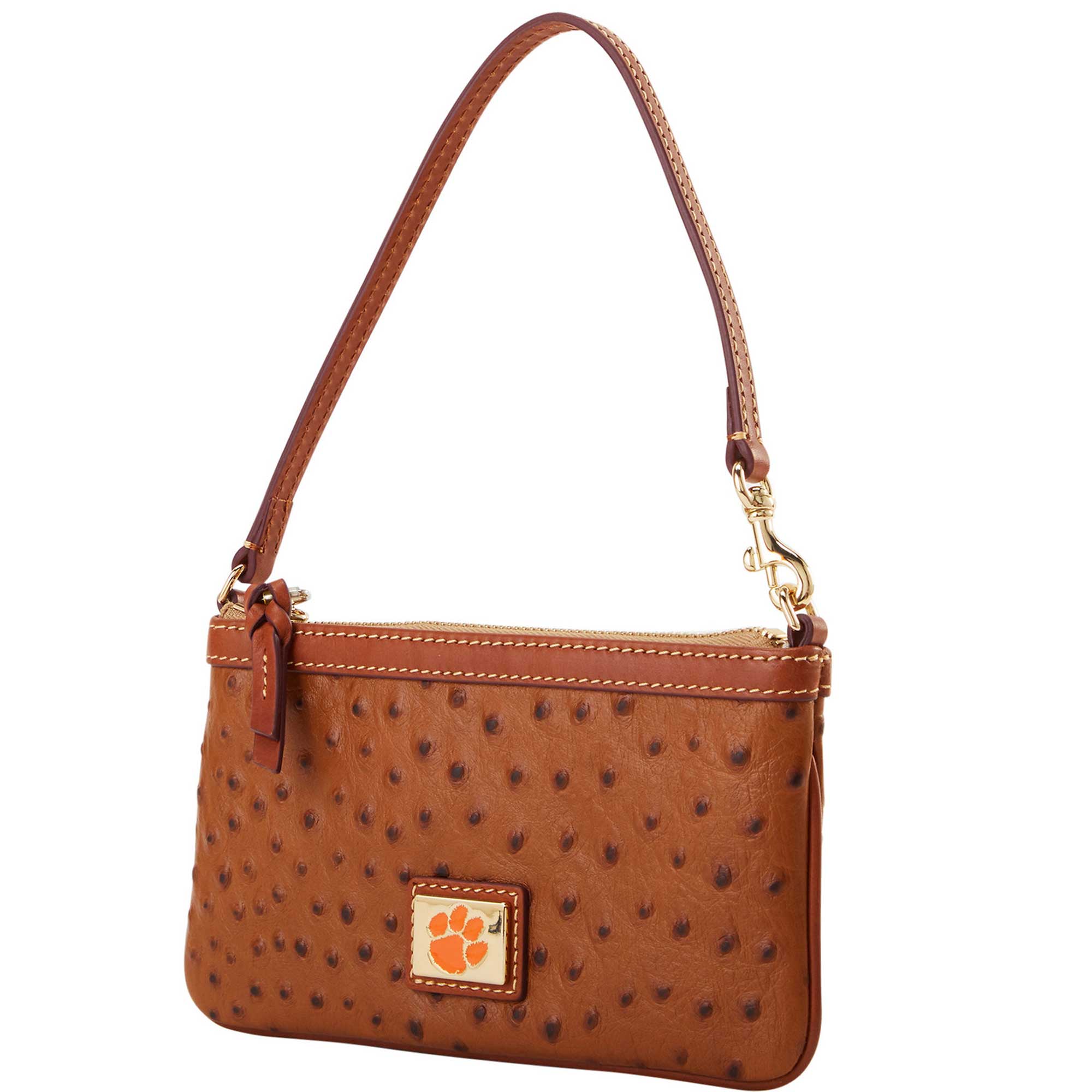 Dooney & Bourke Clemson Tigers Large Slim Wristlet Dooney & Bourke Clemson Tigers Large Slim Wristlet