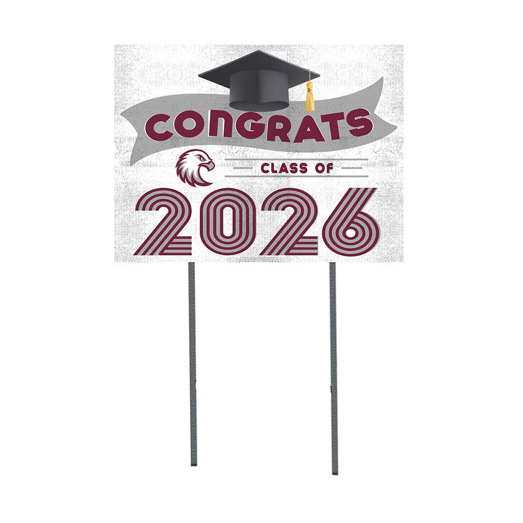 Augsburg Auggies 18" x 24" 2026 Grad Yard Sign with Stakes