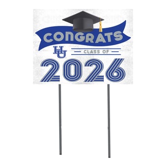 Hampton Pirates 18" x 24" 2026 Grad Yard Sign with Stakes