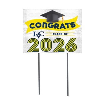 Lebanon Valley College 18" x 24" 2026 Grad Yard Sign with Stakes