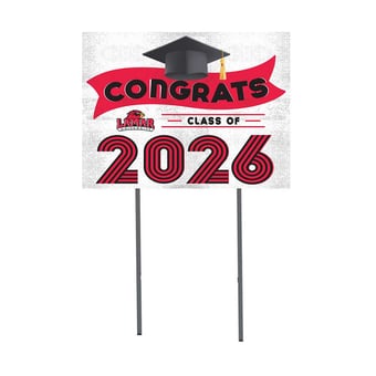 Lamar Cardinals 18" x 24" 2026 Grad Yard Sign with Stakes