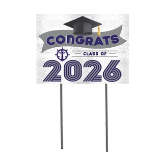 Portland Pilots 18" x 24" 2026 Grad Yard Sign with Stakes