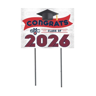 Saint Mary's Gaels 18" x 24" 2026 Grad Yard Sign with Stakes