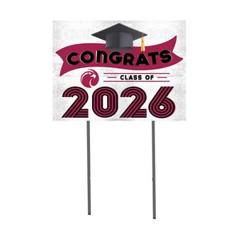 Seattle Pacific Falcons 18" x 24" 2026 Grad Yard Sign with Stakes