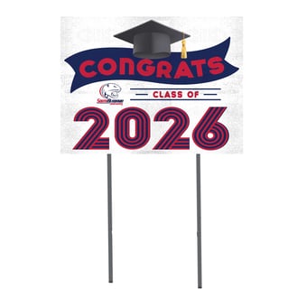 South Alabama Jaguars 18" x 24" 2026 Grad Yard Sign with Stakes