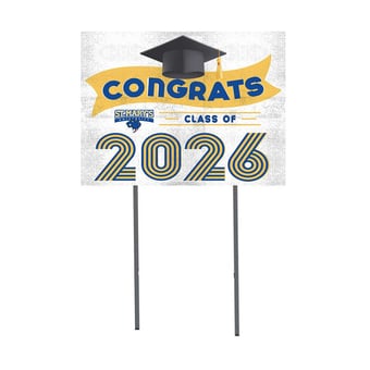 St. Mary's University Rattlers 18" x 24" 2026 Grad Yard Sign with Stakes