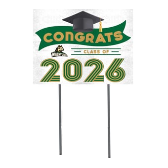 Wright State Raiders 18" x 24" 2026 Grad Yard Sign with Stakes