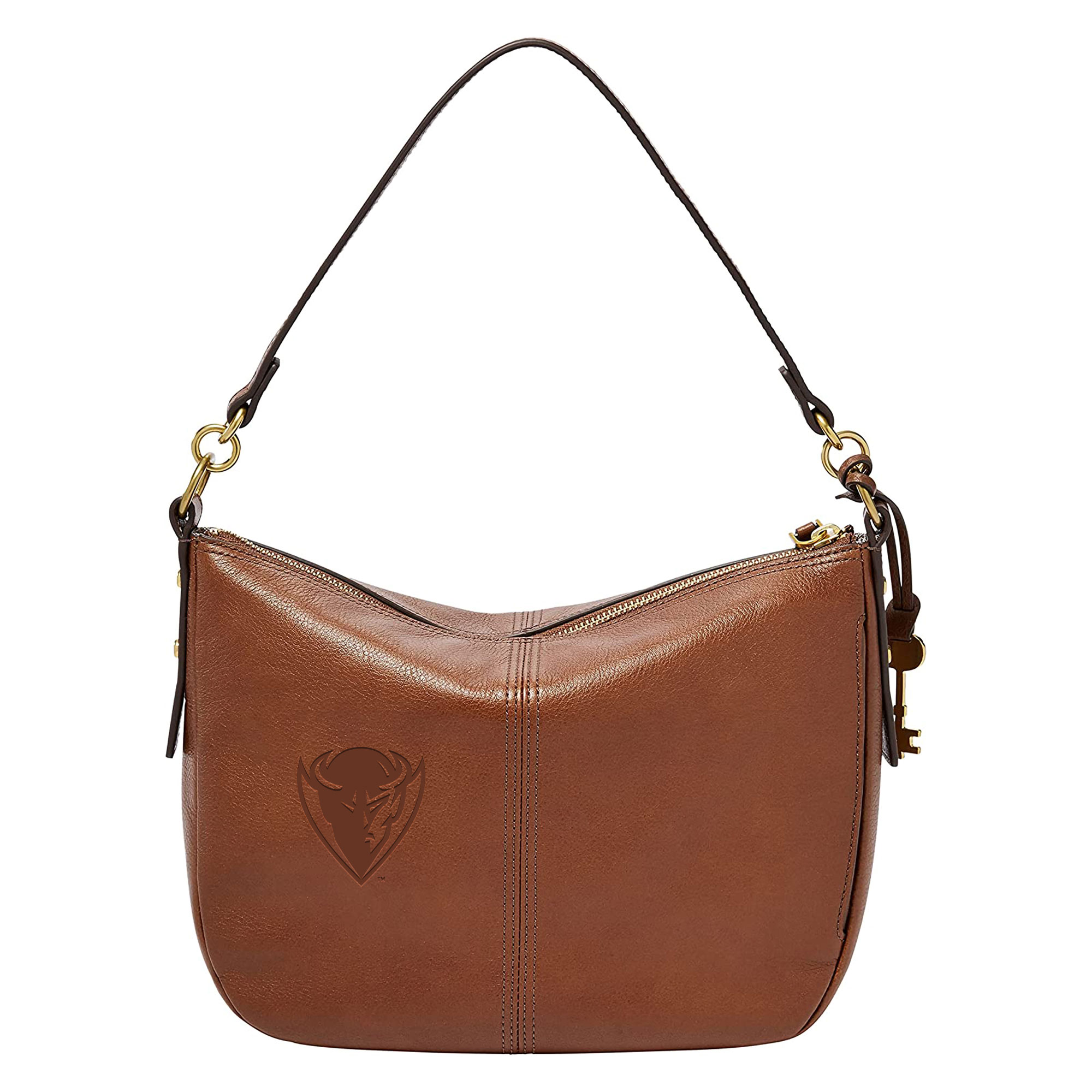 Fossil Brown DePaul Blue Demons Jolie Crossbody Bag