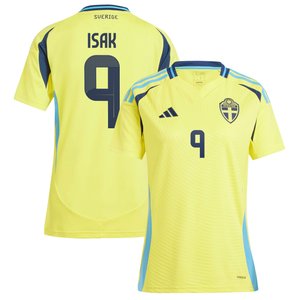 Maillot Domicile adidas Suède 2024 - Femme avec flocage Isak 9, vue 2