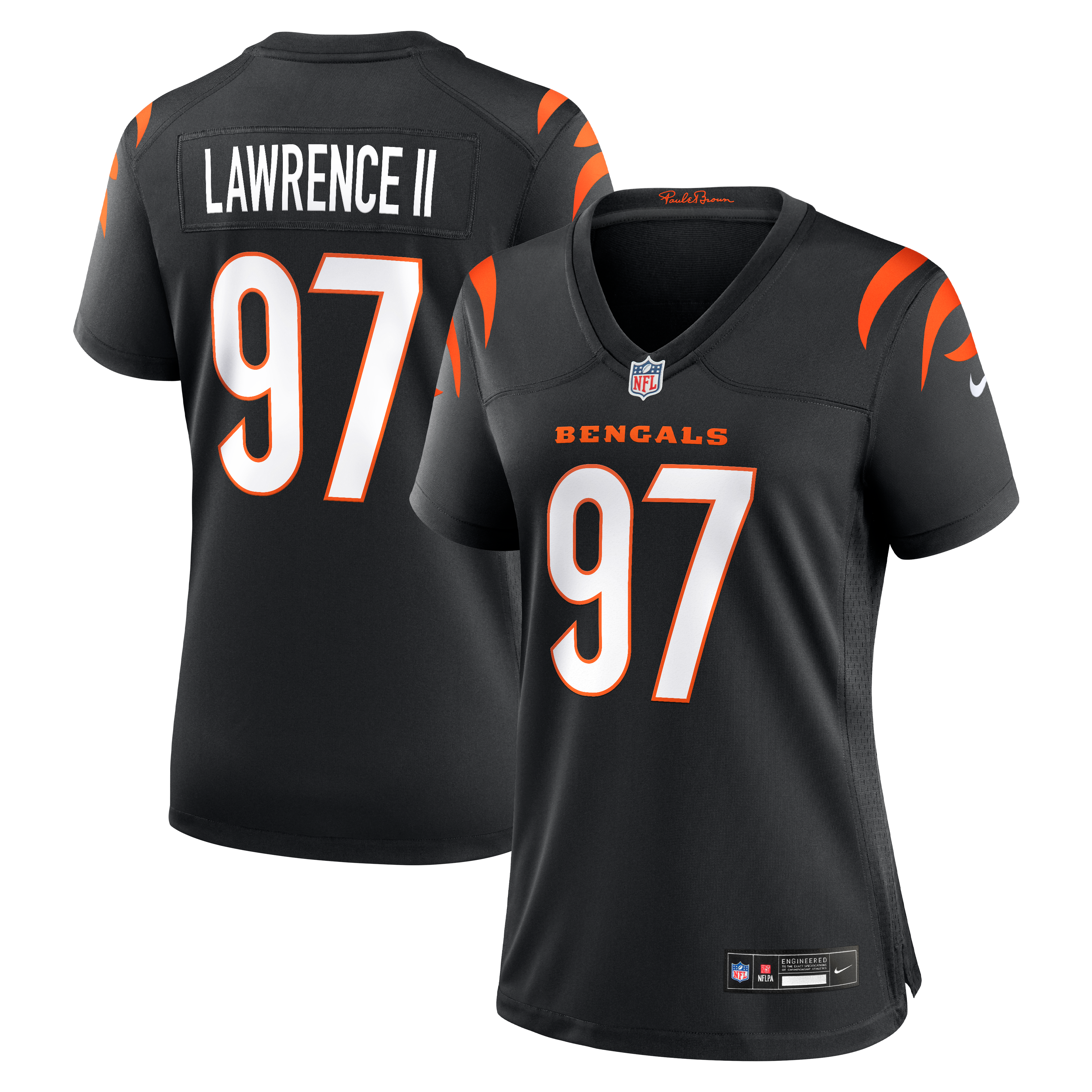 Women’s Nike Dexter Lawrence II Black Cincinnati Bengals Game Jersey Women’s Nike Dexter Lawrence II Black Cincinnati Bengals Game Jersey