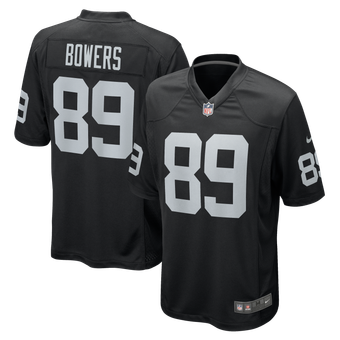 Men's Nike Brock Bowers Black Las Vegas Raiders  Player Game Jersey