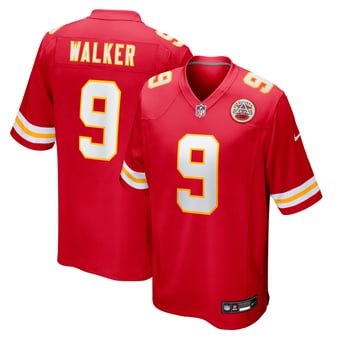 Men's Nike Kenneth Walker III Red Kansas City Chiefs Game Jersey